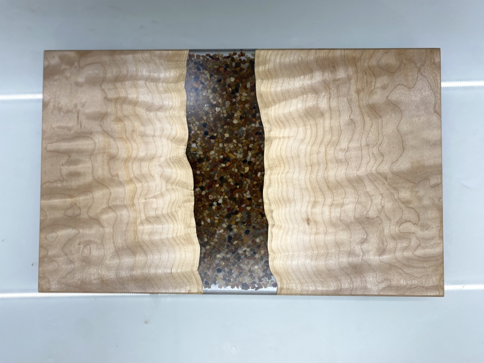 River Rock Serving Board