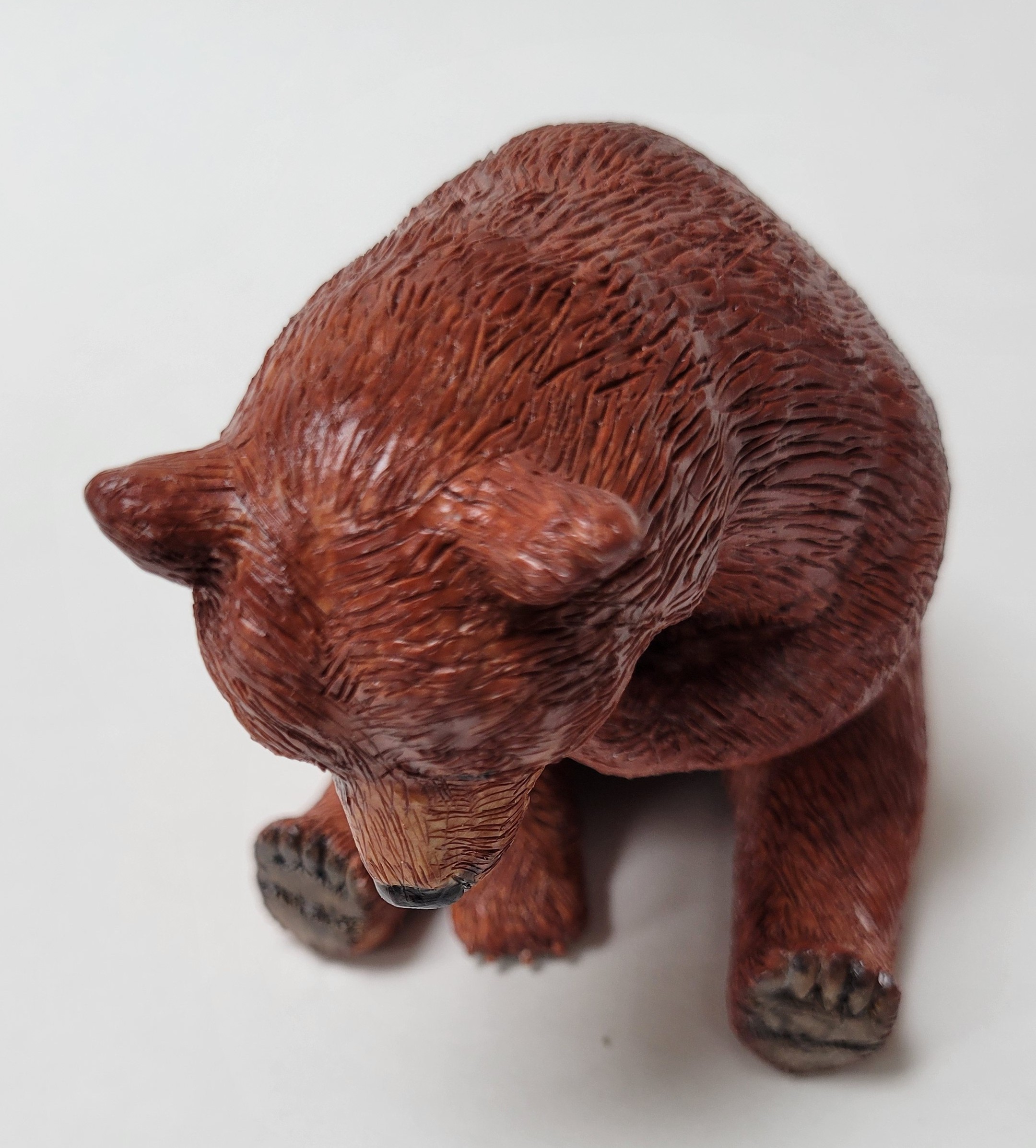 Brown Bear Polymer Clay Figurine