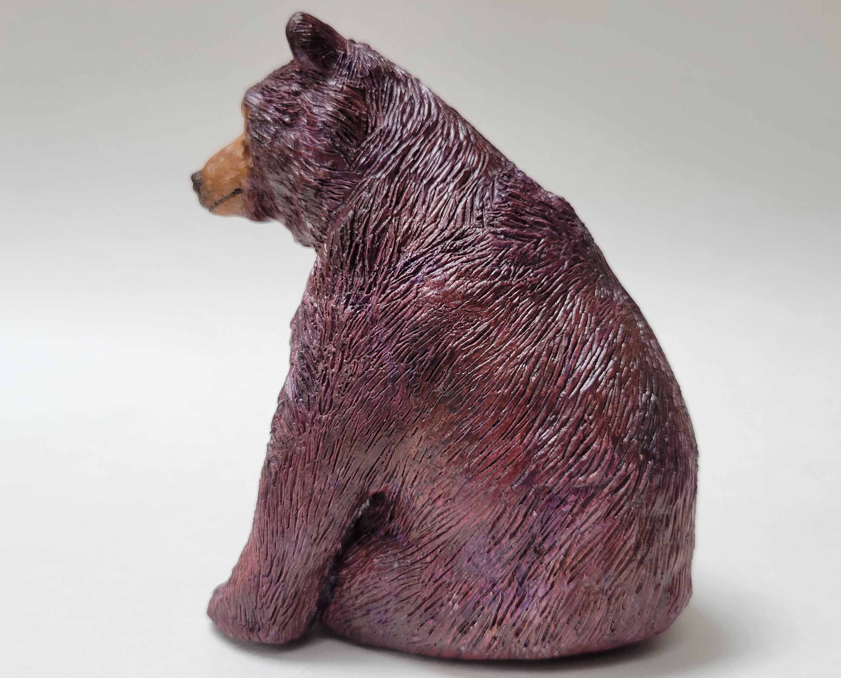 Grizzly Bear - polymer clay figurine