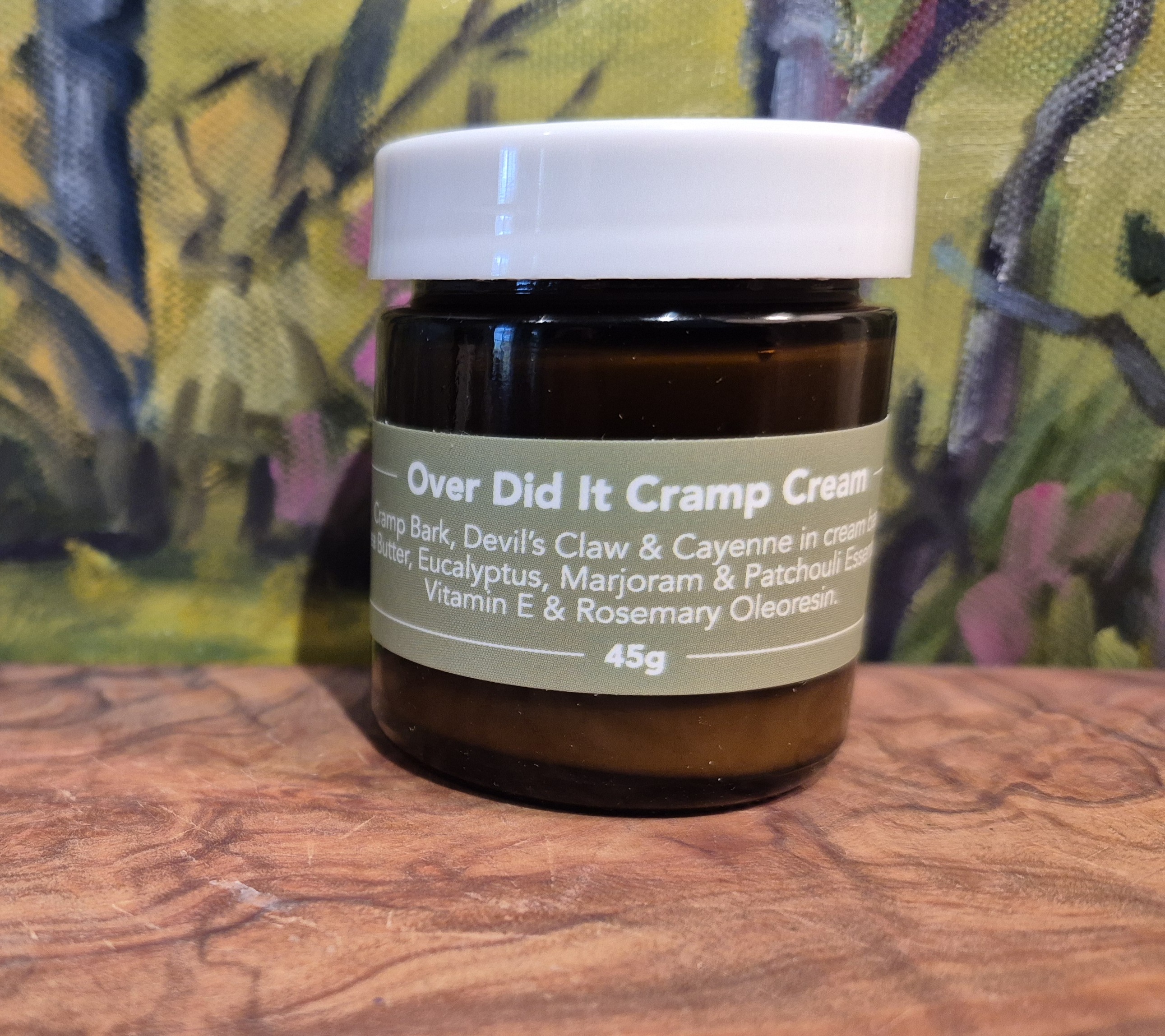 Over Did It Cramp Cream
